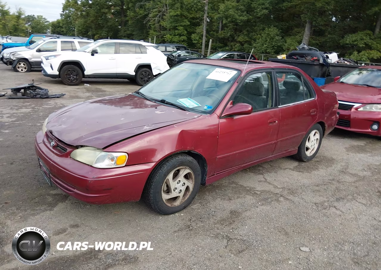 2000 Toyota Corolla Le VIN:2T1BR12E4YC361276 - 2