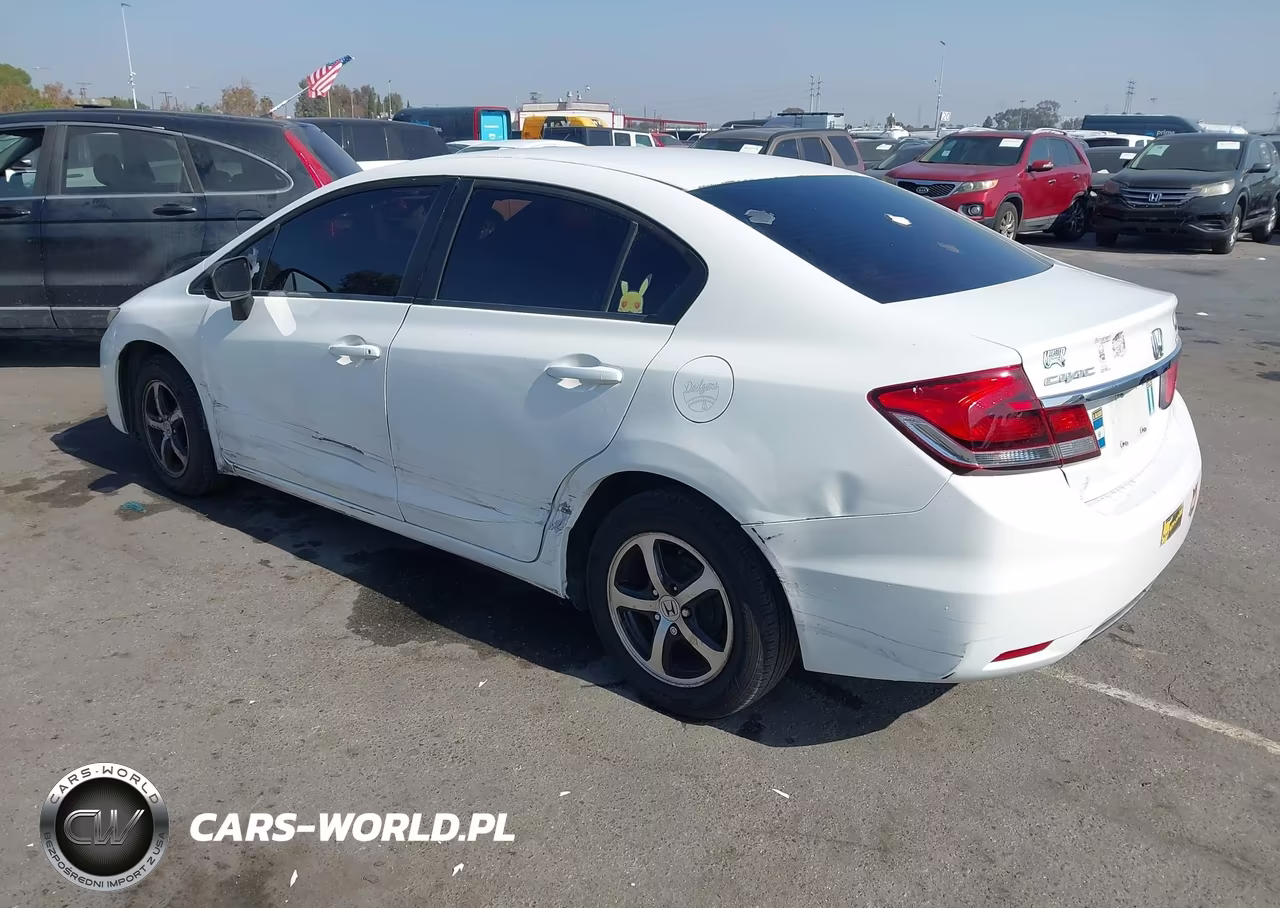 2015 Honda Civic Se VIN:19XFB2F70FE217830 - 3
