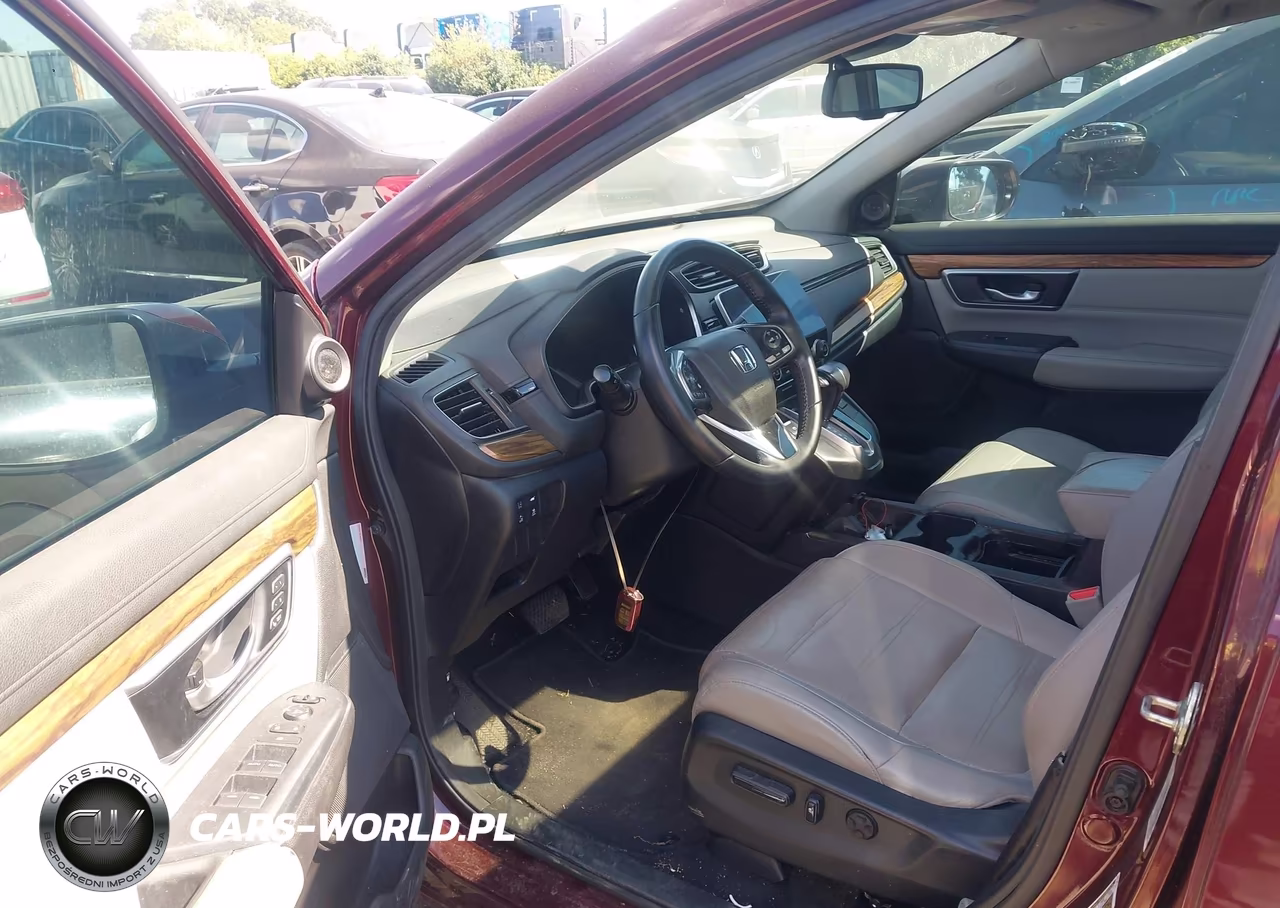 2017 Honda Cr-V Touring VIN:7FARW1H92HE031718 - 5