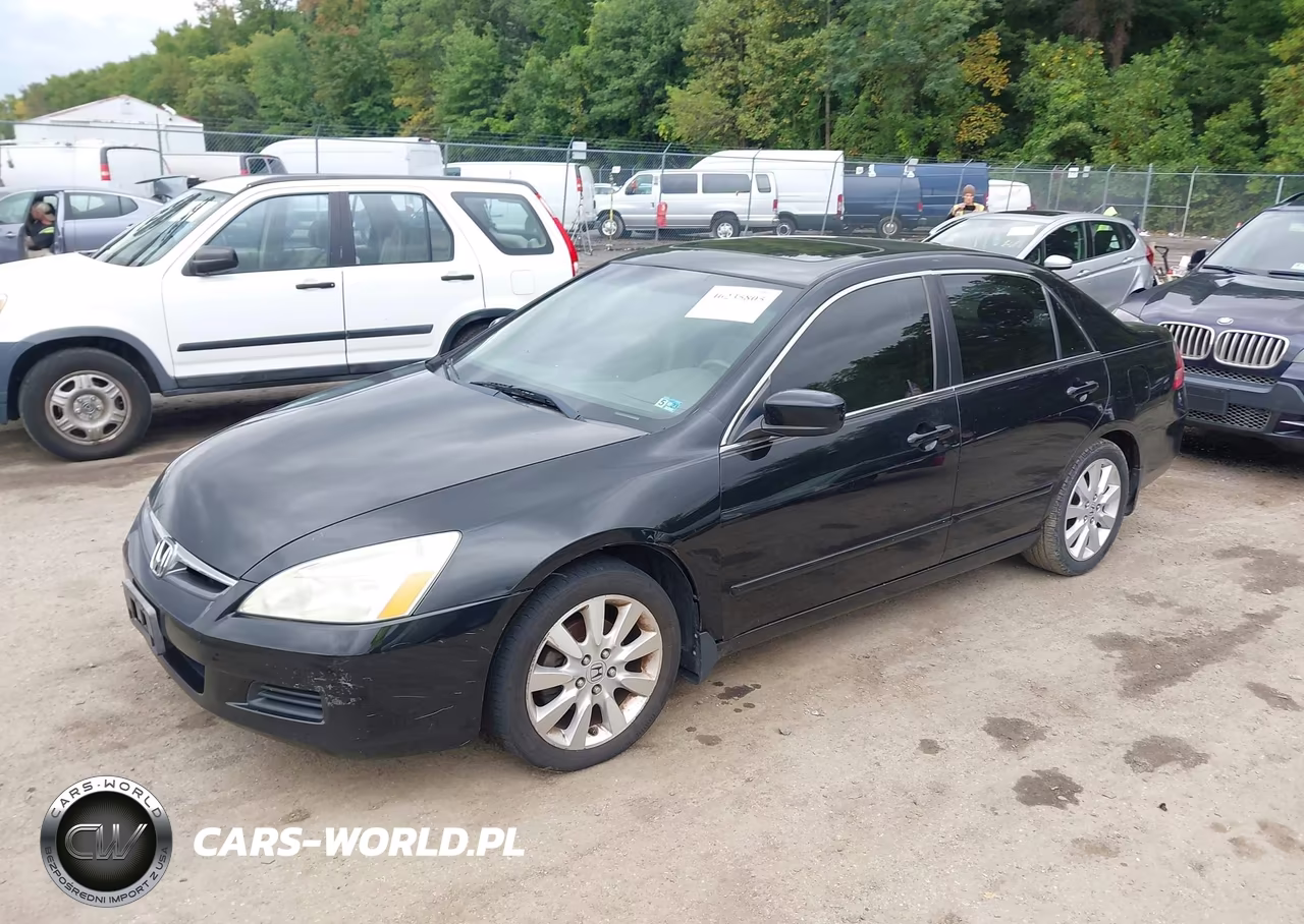 2007 Honda Accord 3.0 Ex VIN:1HGCM66807A052218 - 2