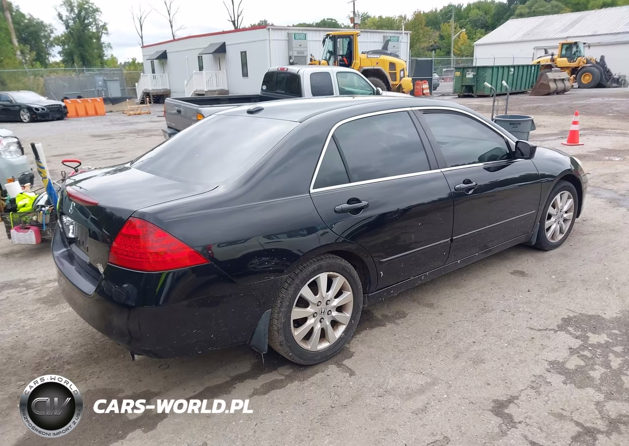 2007 Honda Accord 3.0 Ex VIN:1HGCM66807A052218 - 4