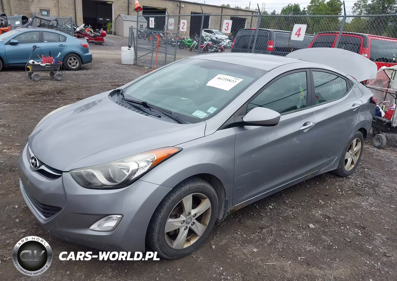 2013 Hyundai Elantra Gls VIN:KMHDH4AE2DU932786 - 2