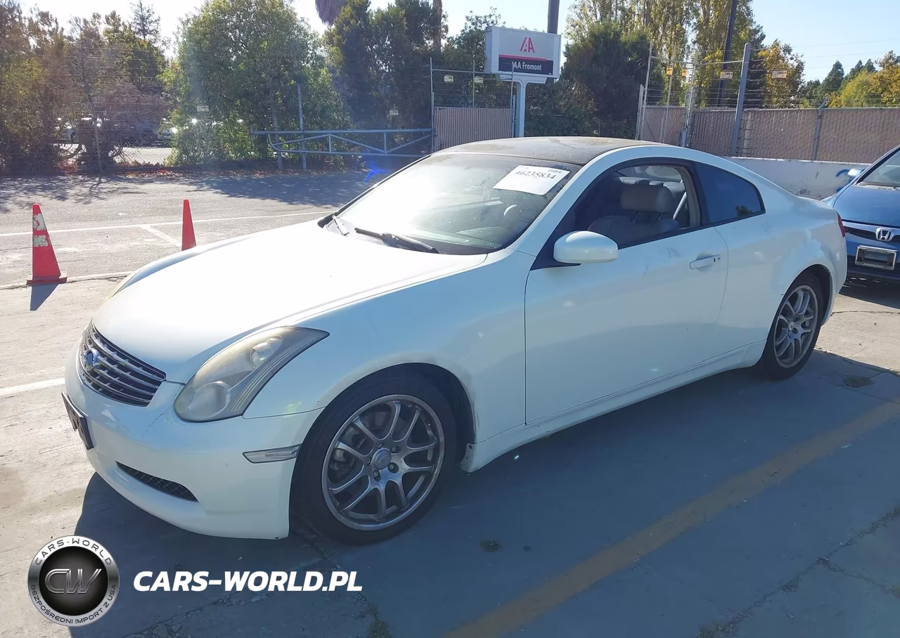 2006 Infiniti G35 VIN:JNKCV54E56M721643 - 2