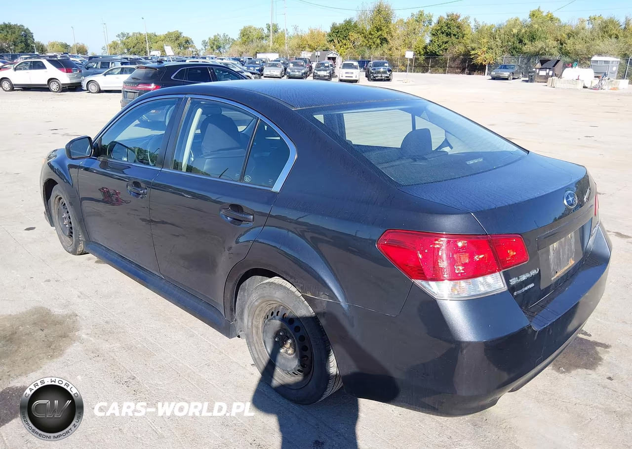 2011 Subaru Legacy 2.5I VIN:4S3BMCA65B3264687 - 3