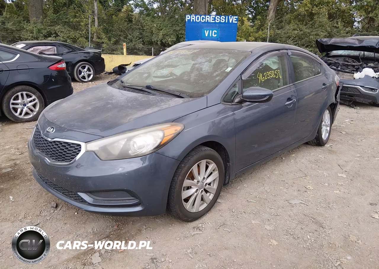 2014 Kia Forte Lx VIN:KNAFX4A62E5079579 - 2