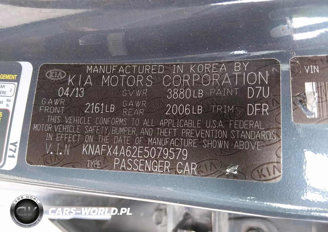 2014 Kia Forte Lx VIN:KNAFX4A62E5079579 - 9