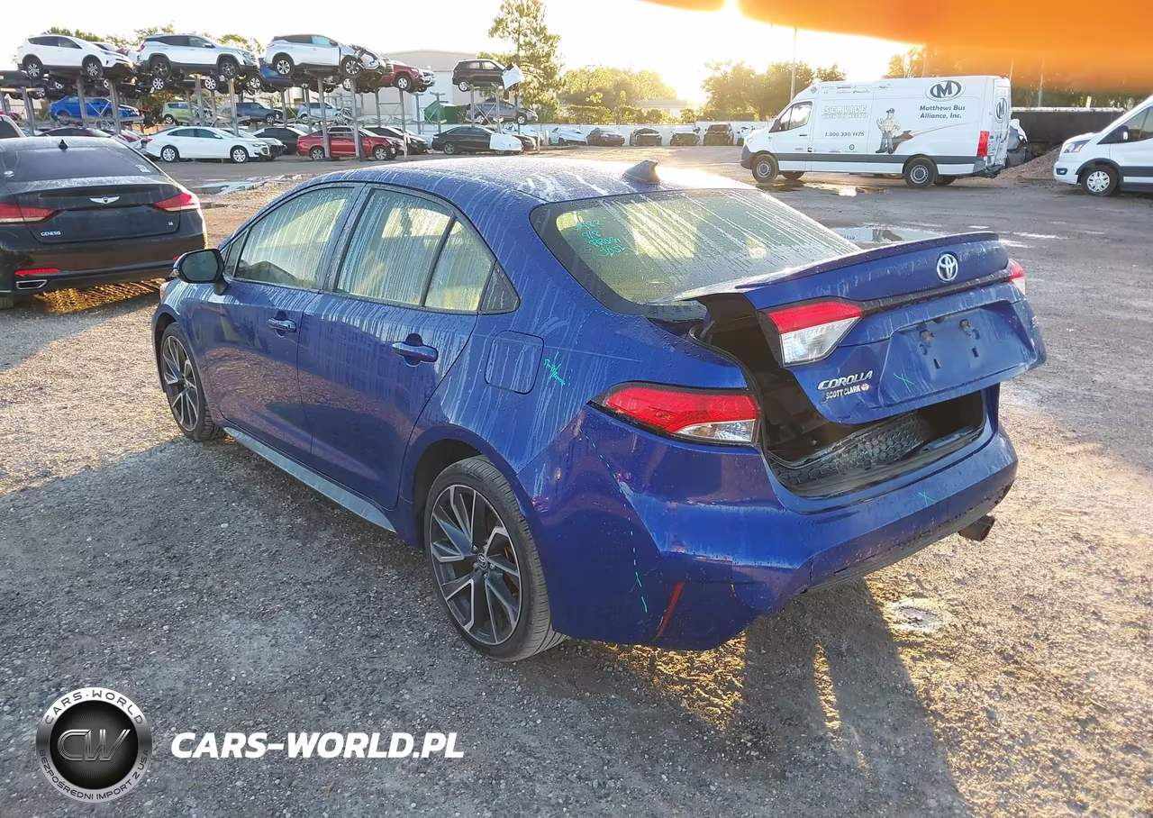 2020 Toyota Corolla Se VIN:JTDS4RCE5LJ024138 - 3