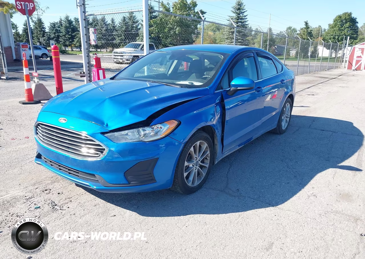 2019 Ford Fusion Se VIN:3FA6P0HD2KR131923 - 2