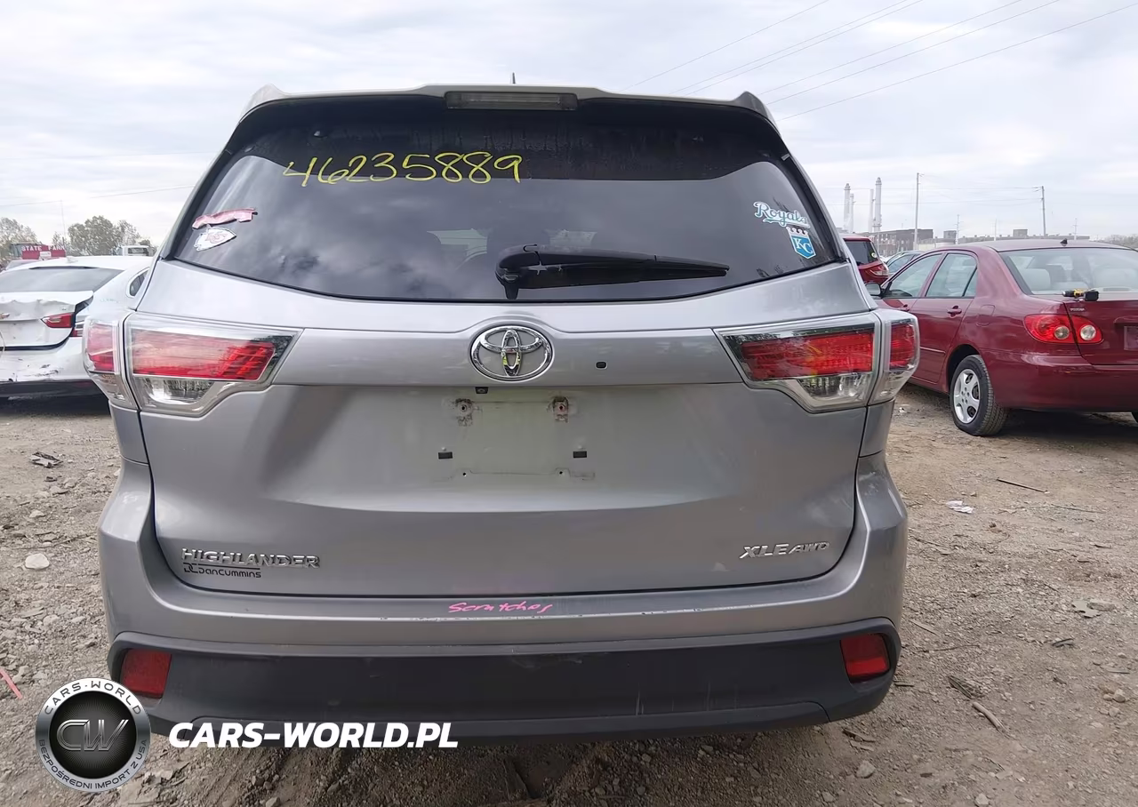 2016 Toyota Highlander Xle V6 VIN:5TDJKRFH1GS243534 - 17