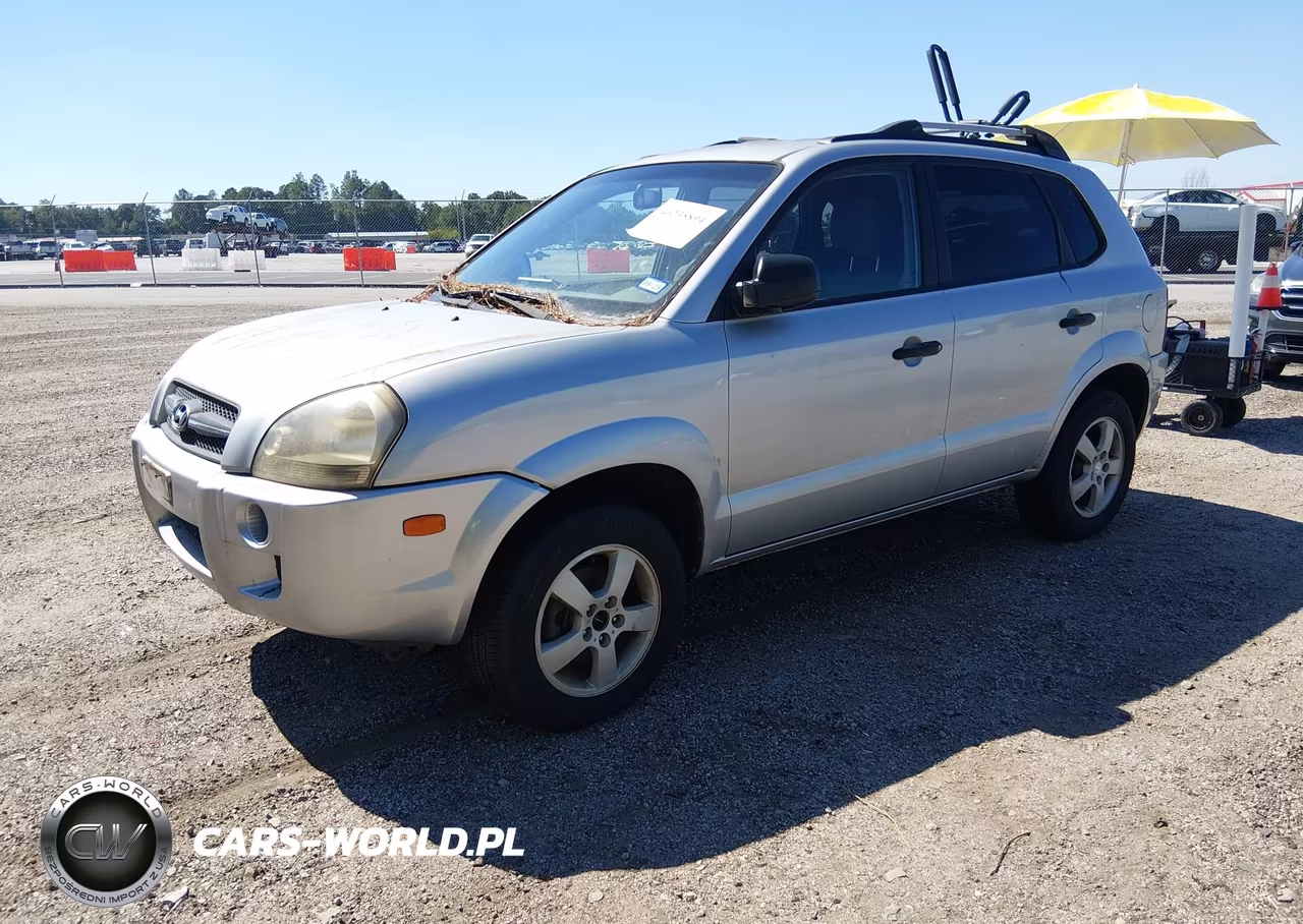 2007 Hyundai Tucson Gls VIN:KM8JM12B17U647549 - 2