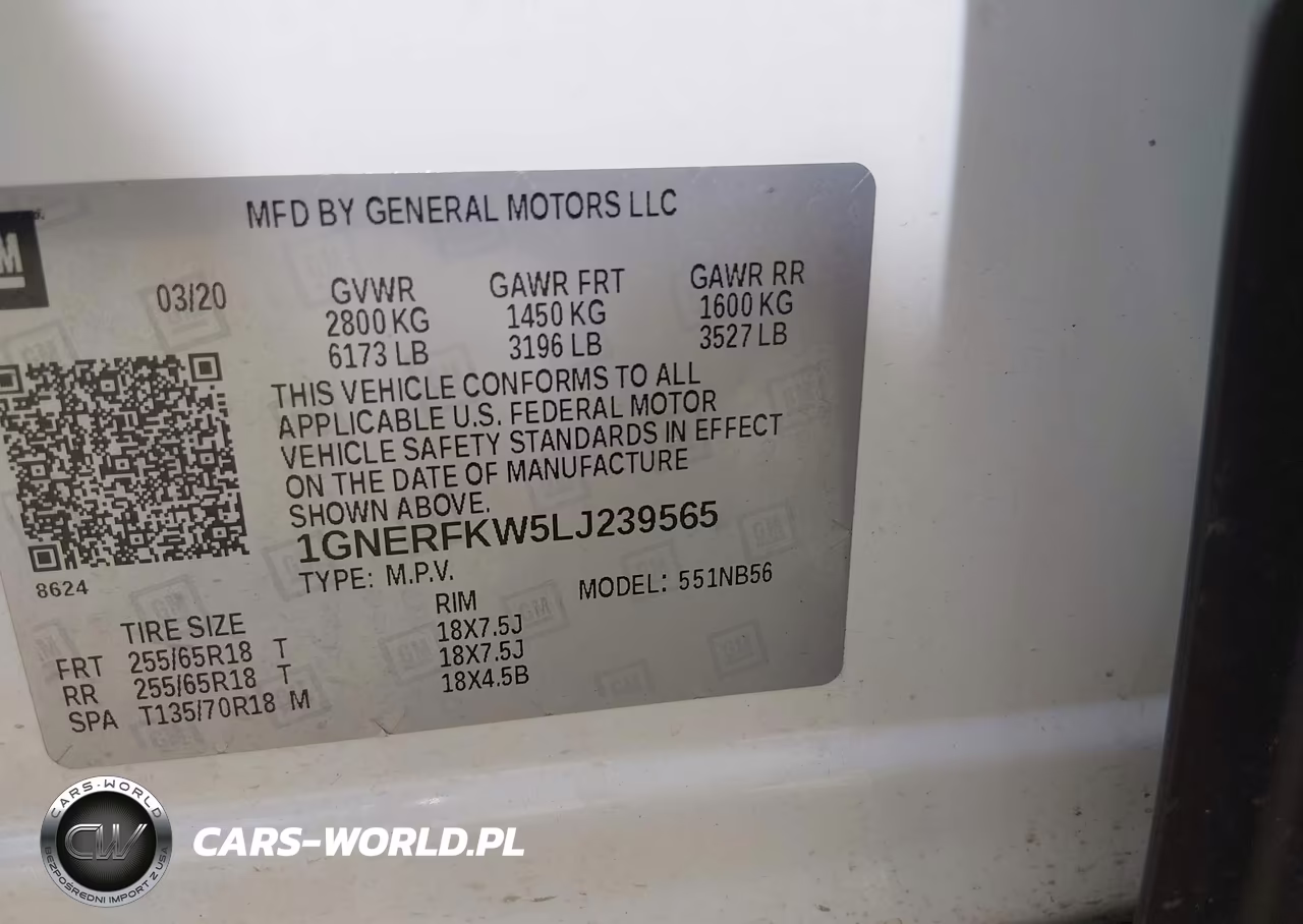 2020 Chevrolet Traverse Fwd Ls VIN:1GNERFKW5LJ239565 - 9