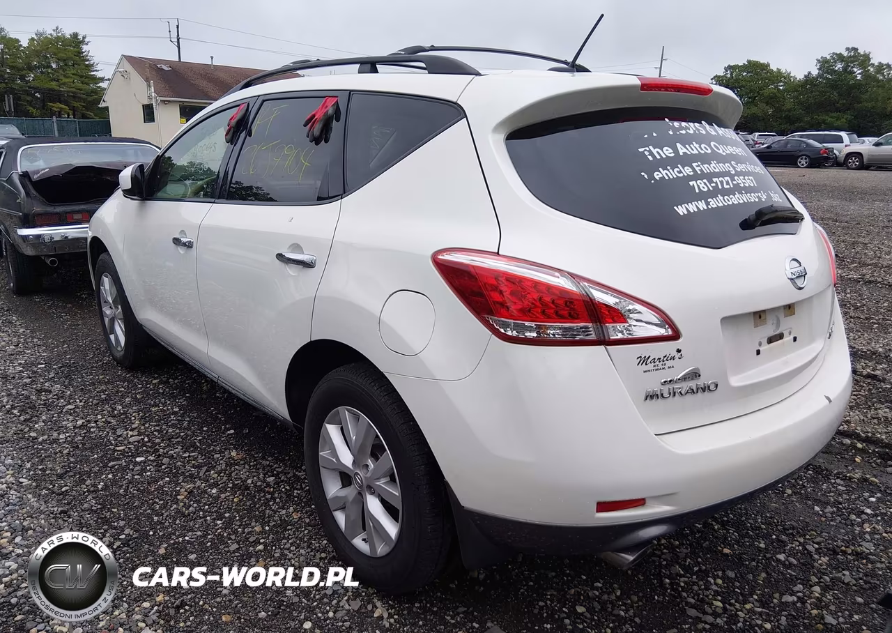 2014 Nissan Murano Sl VIN:JN8AZ1MWXEW518186 - 3