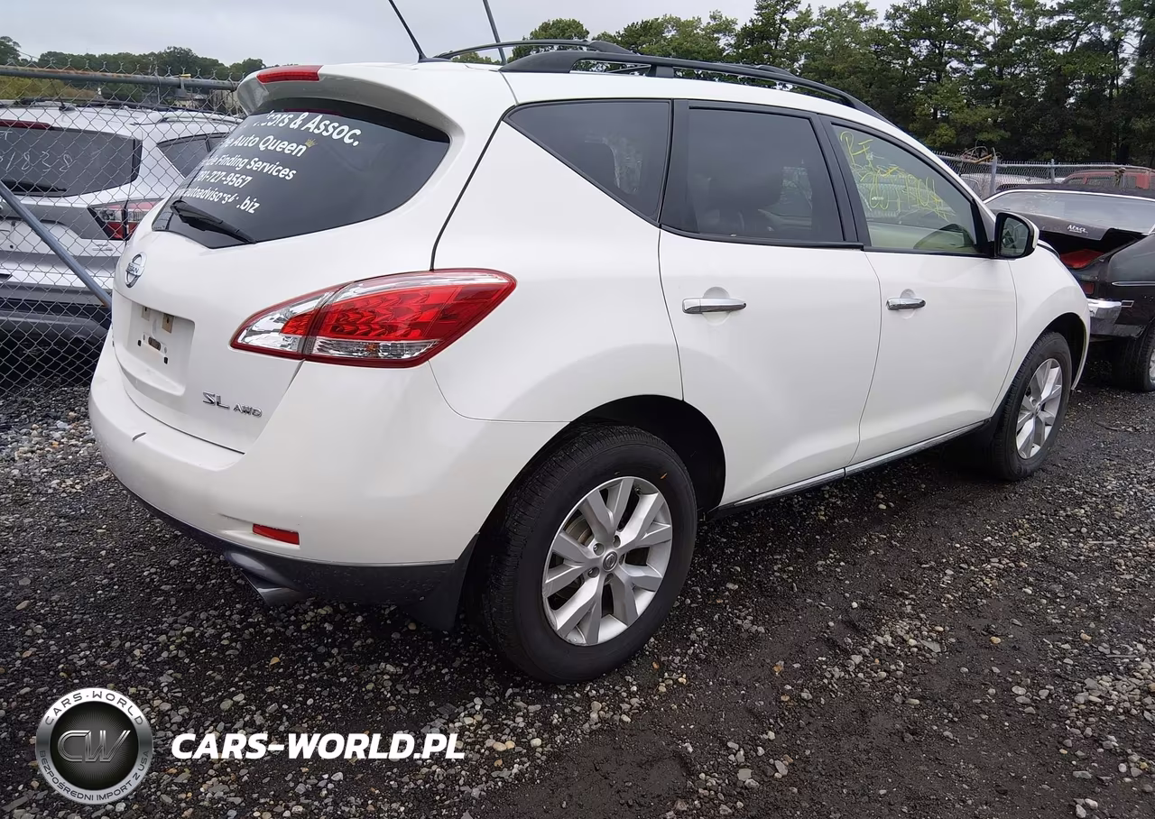 2014 Nissan Murano Sl VIN:JN8AZ1MWXEW518186 - 4