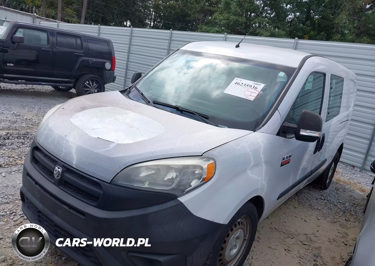 2016 Ram Promaster City Tradesman VIN:ZFBERFAT4G6C75276 - 2
