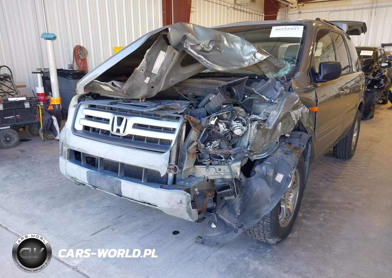 2008 Honda Pilot Ex-L VIN:5FNYF18608B037319 - 6