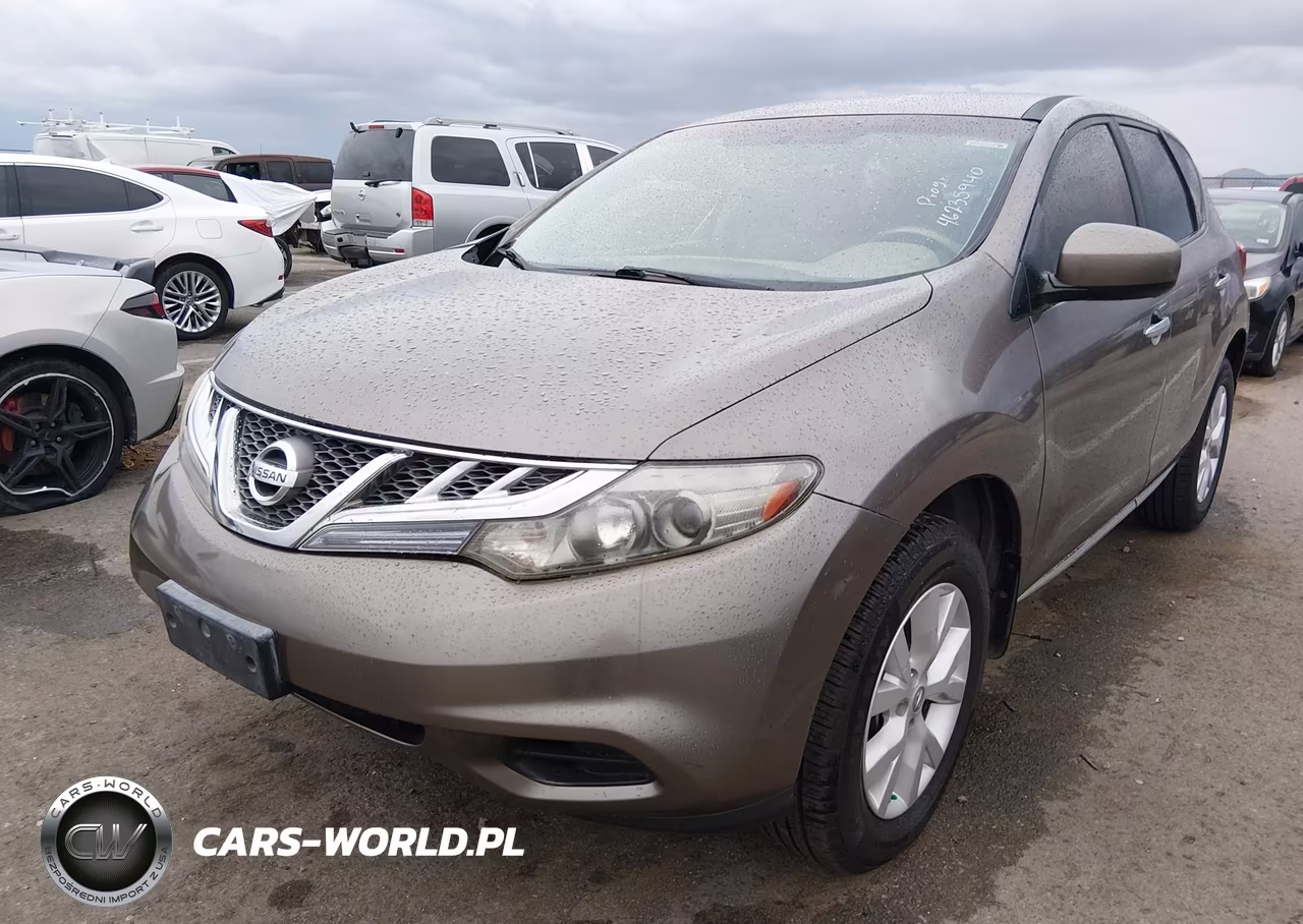 2012 Nissan Murano S VIN:JN8AZ1MU3CW114836 - 2