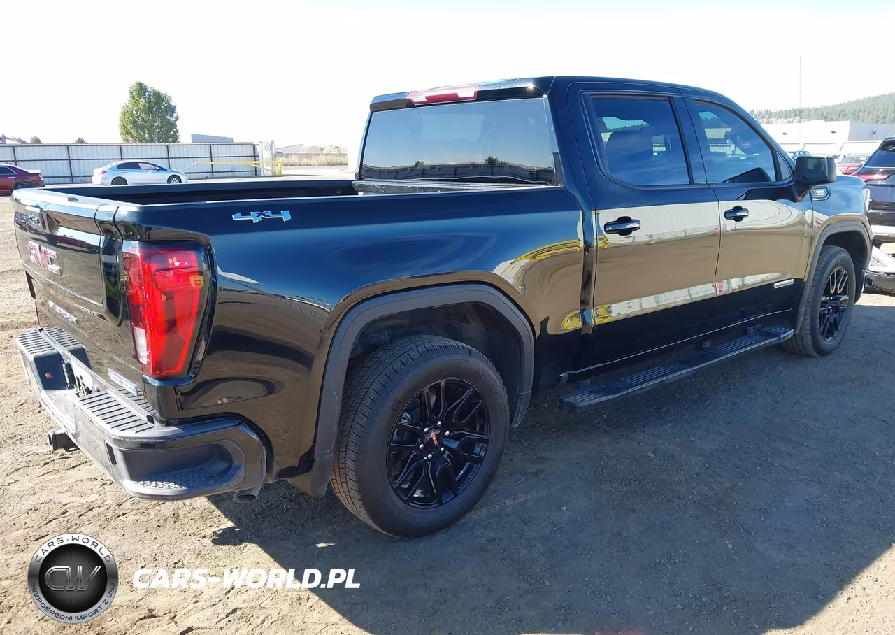 2024 GMC Sierra 1500 4Wd Short Box Elevation With 3Sb VIN:3GTUUCE88RG381949 - 4