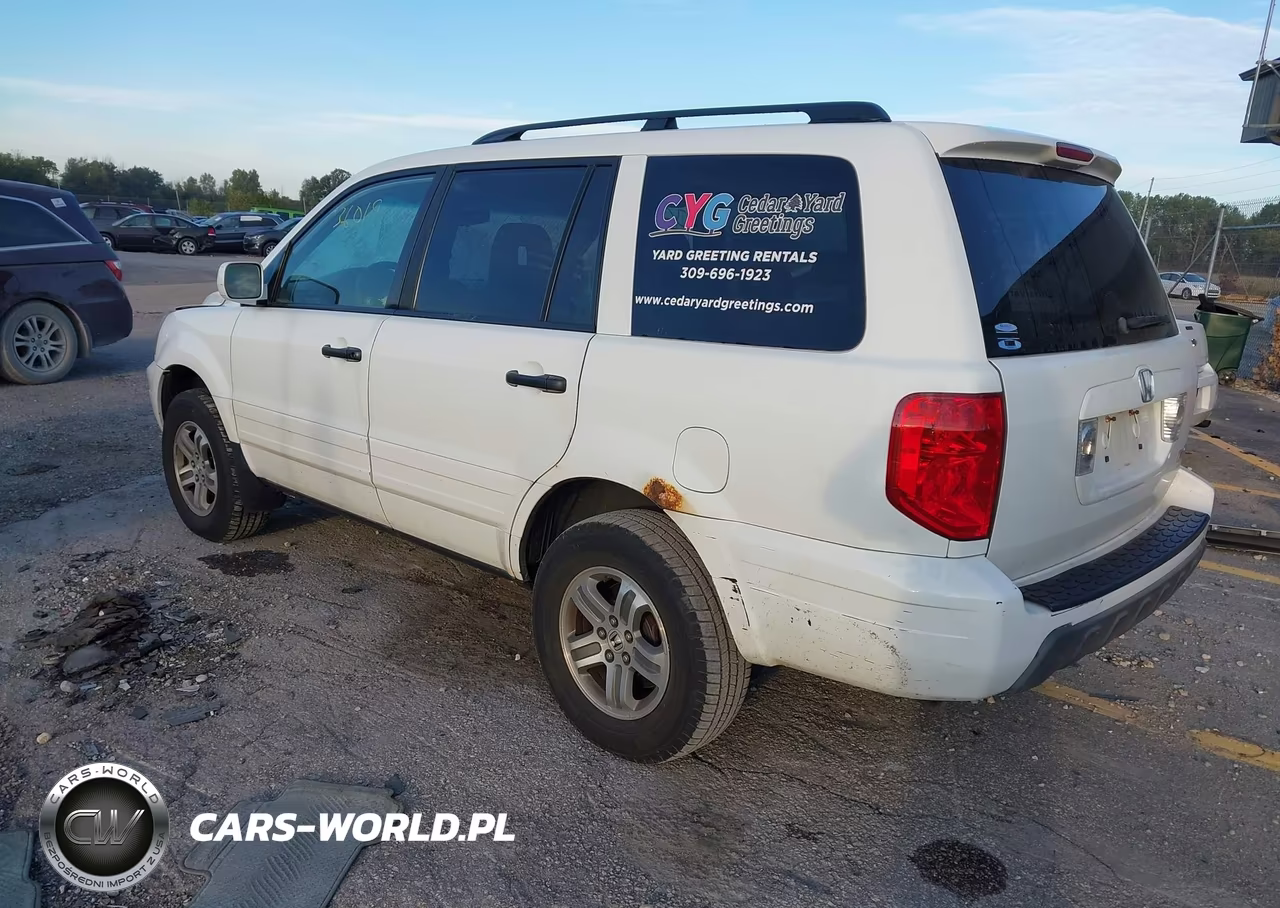 2005 Honda Pilot Ex-L VIN:5FNYF18545B054627 - 3