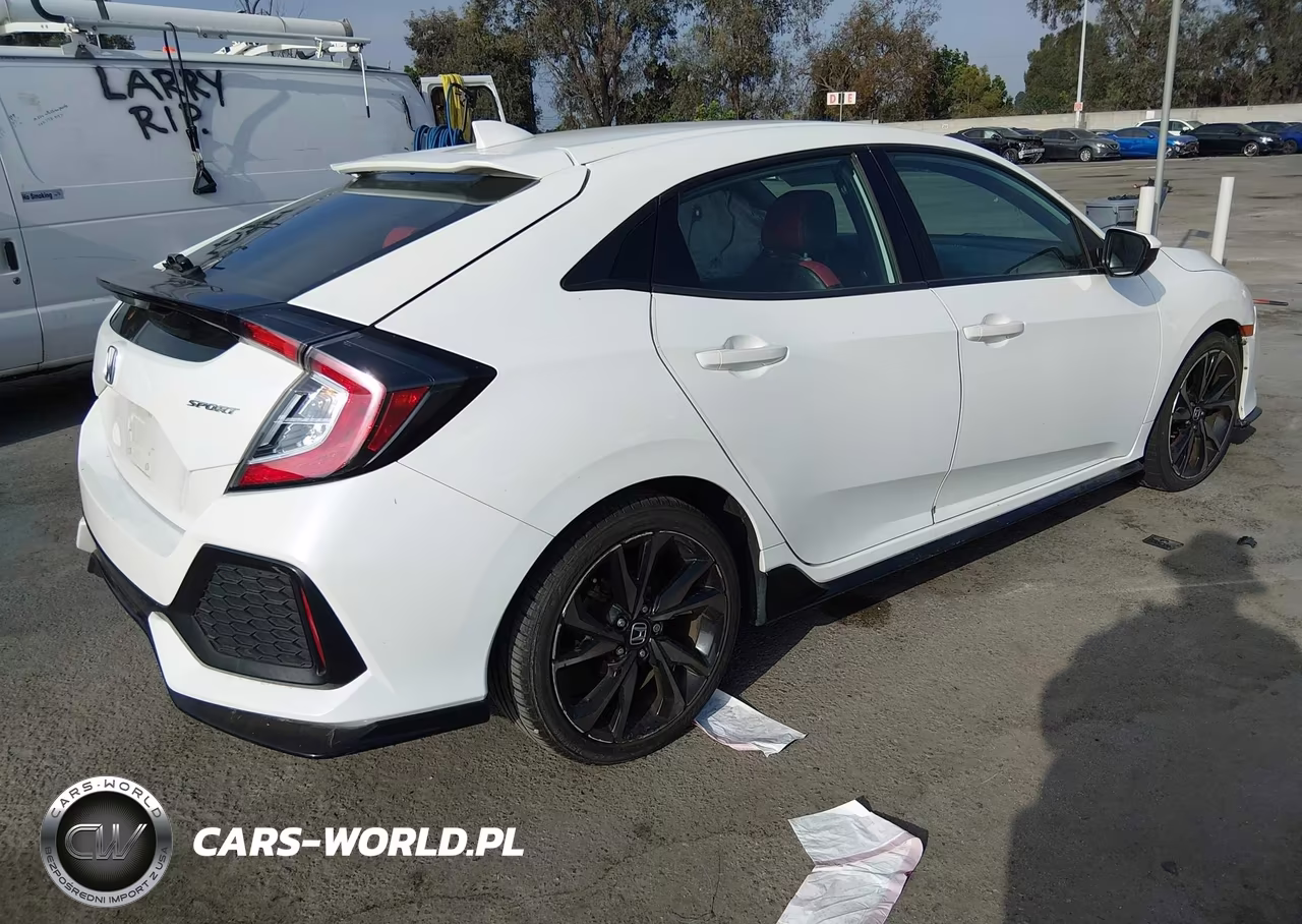 2018 Honda Civic Sport VIN:SHHFK7H49JU425349 - 4