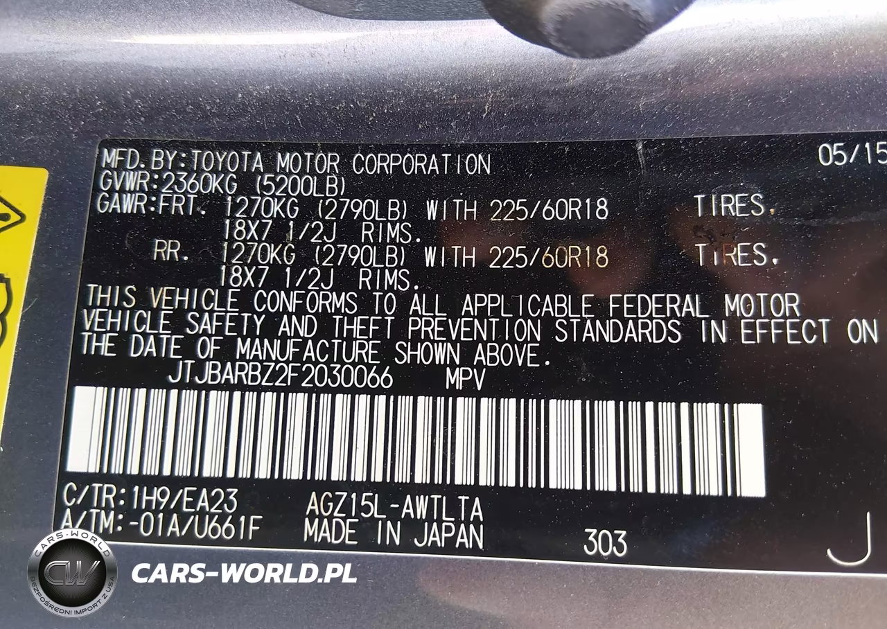 2015 Lexus Nx 200T VIN:JTJBARBZ2F2030066 - 9