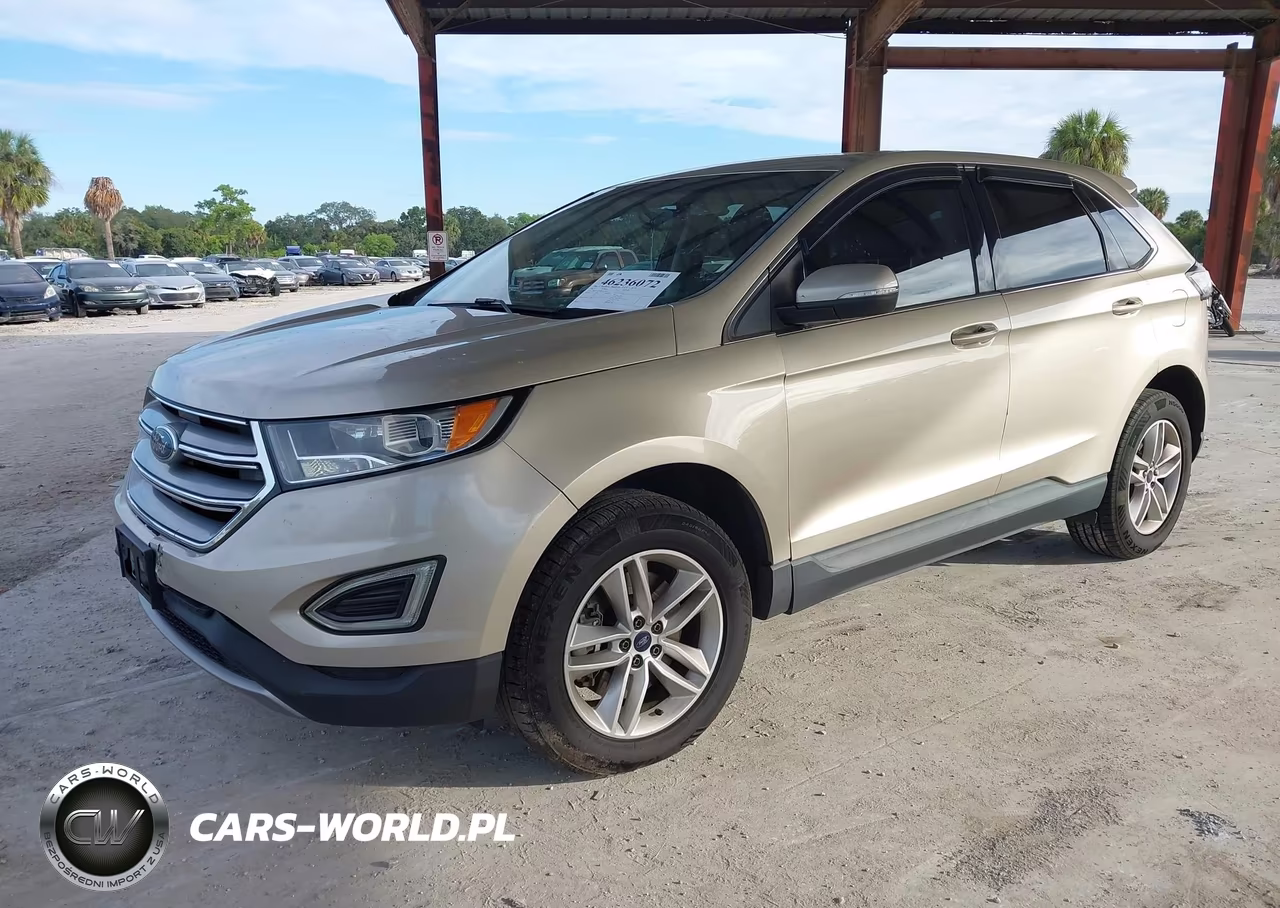 2017 Ford Edge Sel VIN:2FMPK4J91HBC37406 - 2