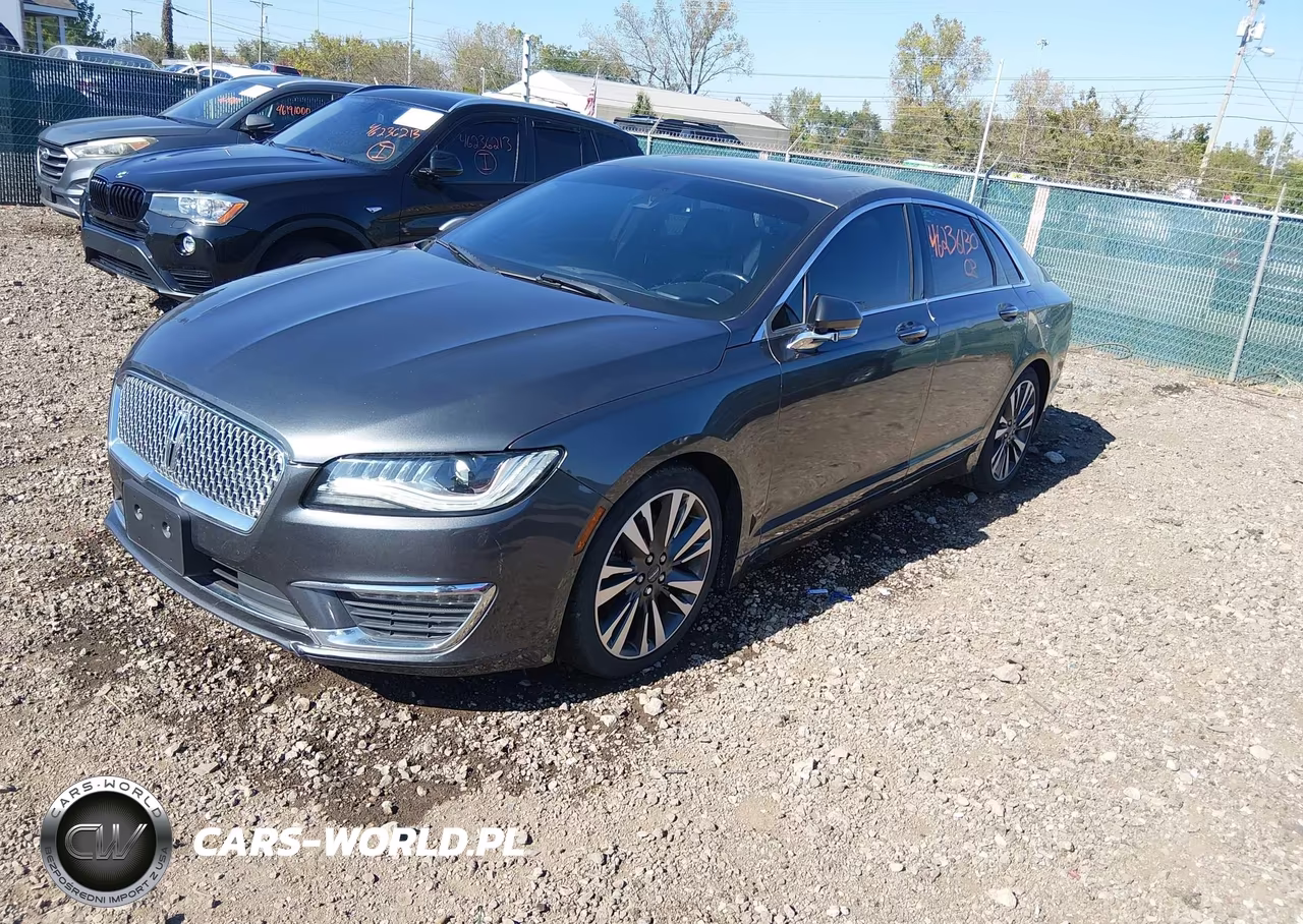 2018 Lincoln Mkz Reserve VIN:3LN6L5F97JR609748 - 2