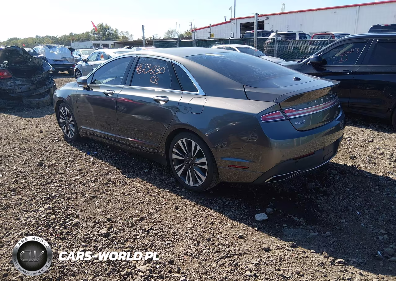 2018 Lincoln Mkz Reserve VIN:3LN6L5F97JR609748 - 3