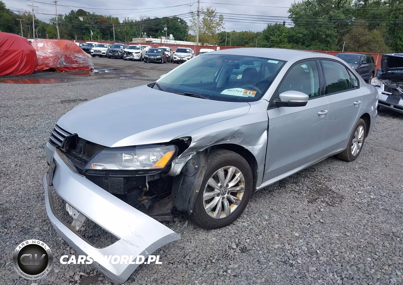 2013 Volkswagen Passat 2.5L S VIN:1VWAP7A31DC026240 - 6