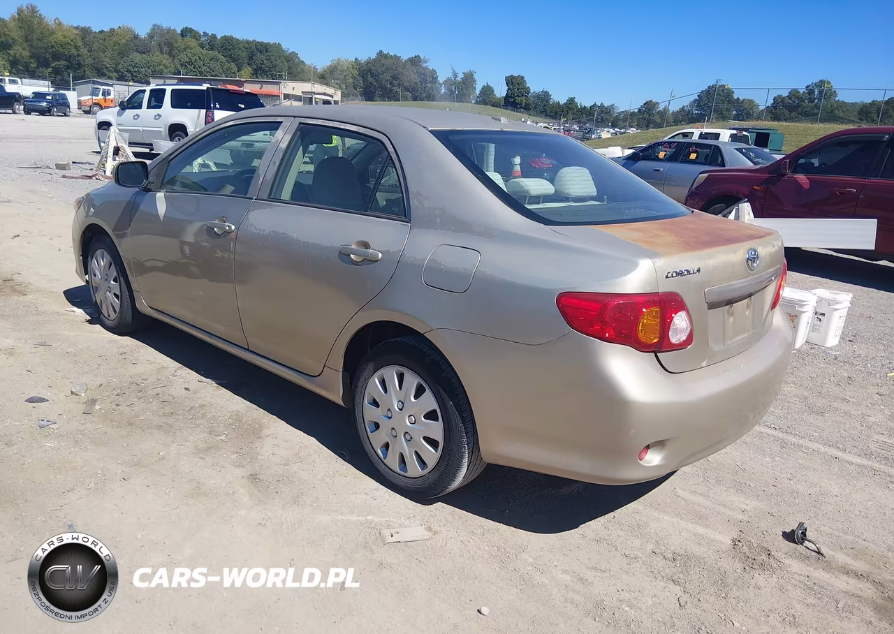 2009 Toyota Corolla Le VIN:2T1BU40E99C040225 - 3