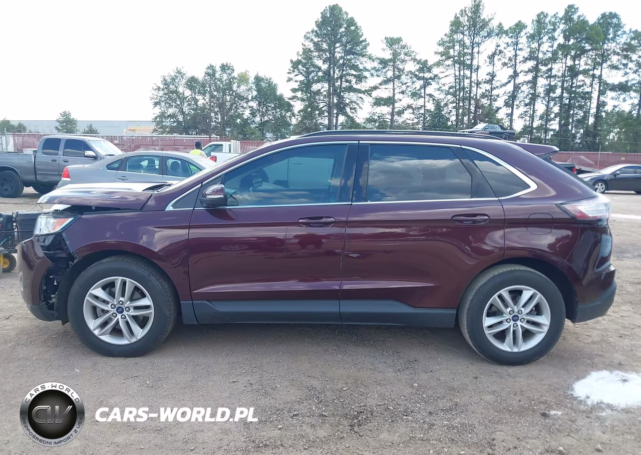 2017 Ford Edge Sel VIN:2FMPK3J97HBB56355 - 14