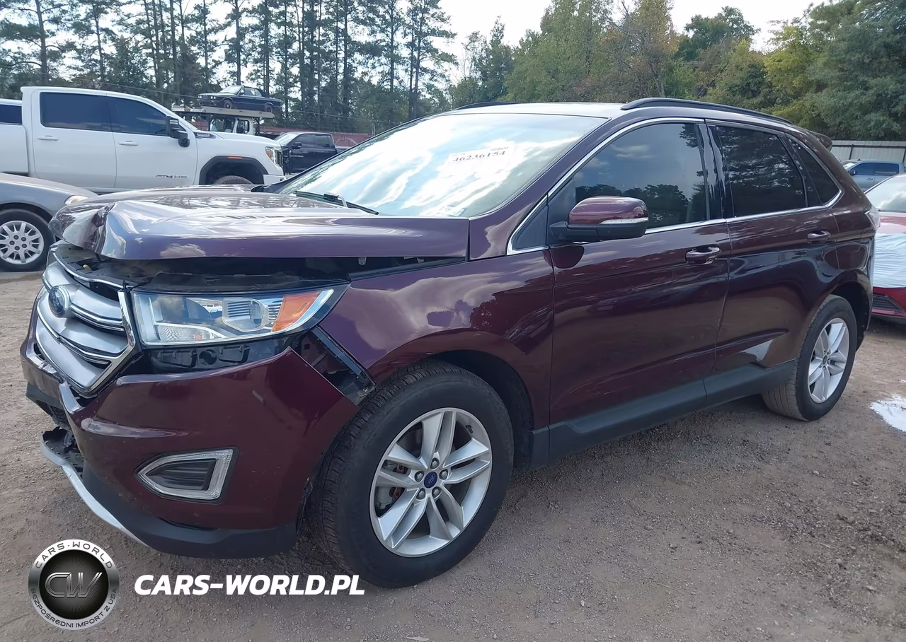 2017 Ford Edge Sel VIN:2FMPK3J97HBB56355 - 2