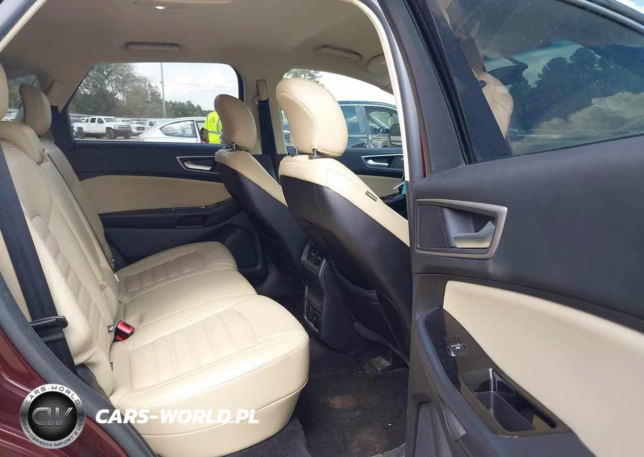 2017 Ford Edge Sel VIN:2FMPK3J97HBB56355 - 8