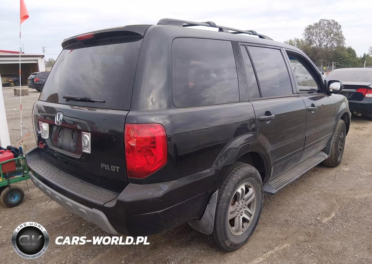 2003 Honda Pilot Ex-L VIN:2HKYF18583H524981 - 4