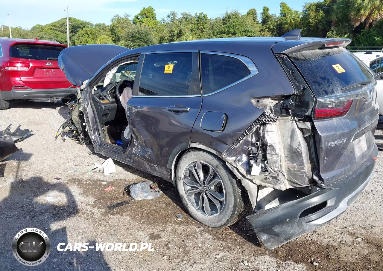 2020 Honda Cr-V Hybrid Ex VIN:7FART6H53LE021338 - 3