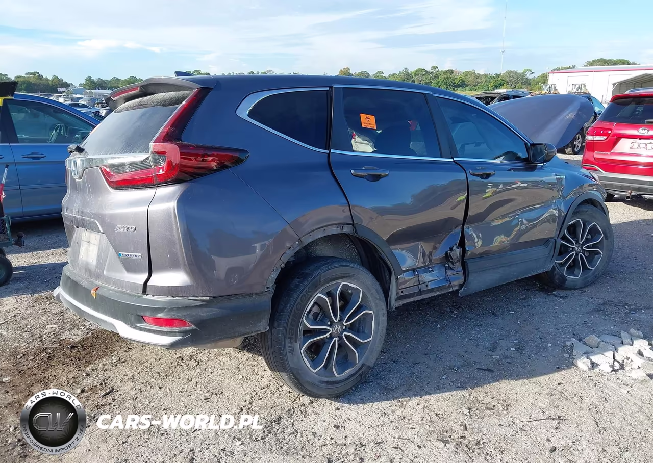 2020 Honda Cr-V Hybrid Ex VIN:7FART6H53LE021338 - 4