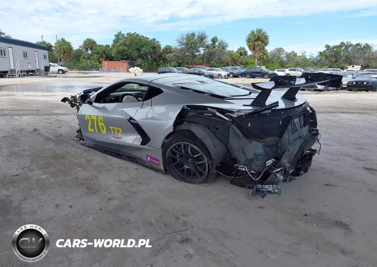2020 Chevrolet Corvette Stingray Rwd 2Lt VIN:1G1Y72D46L5107481 - 3