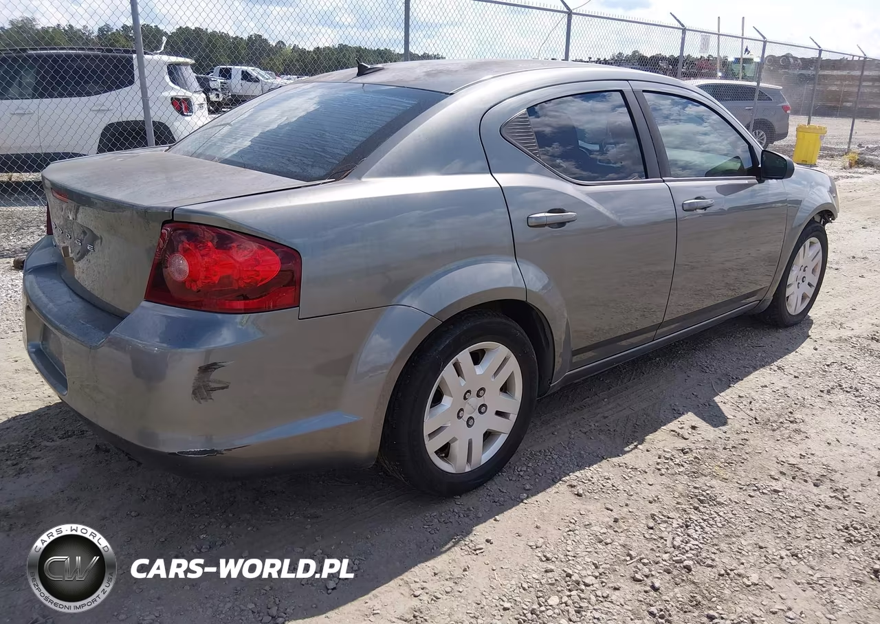 2012 Dodge Avenger Se VIN:1C3CDZAB4CN216287 - 4