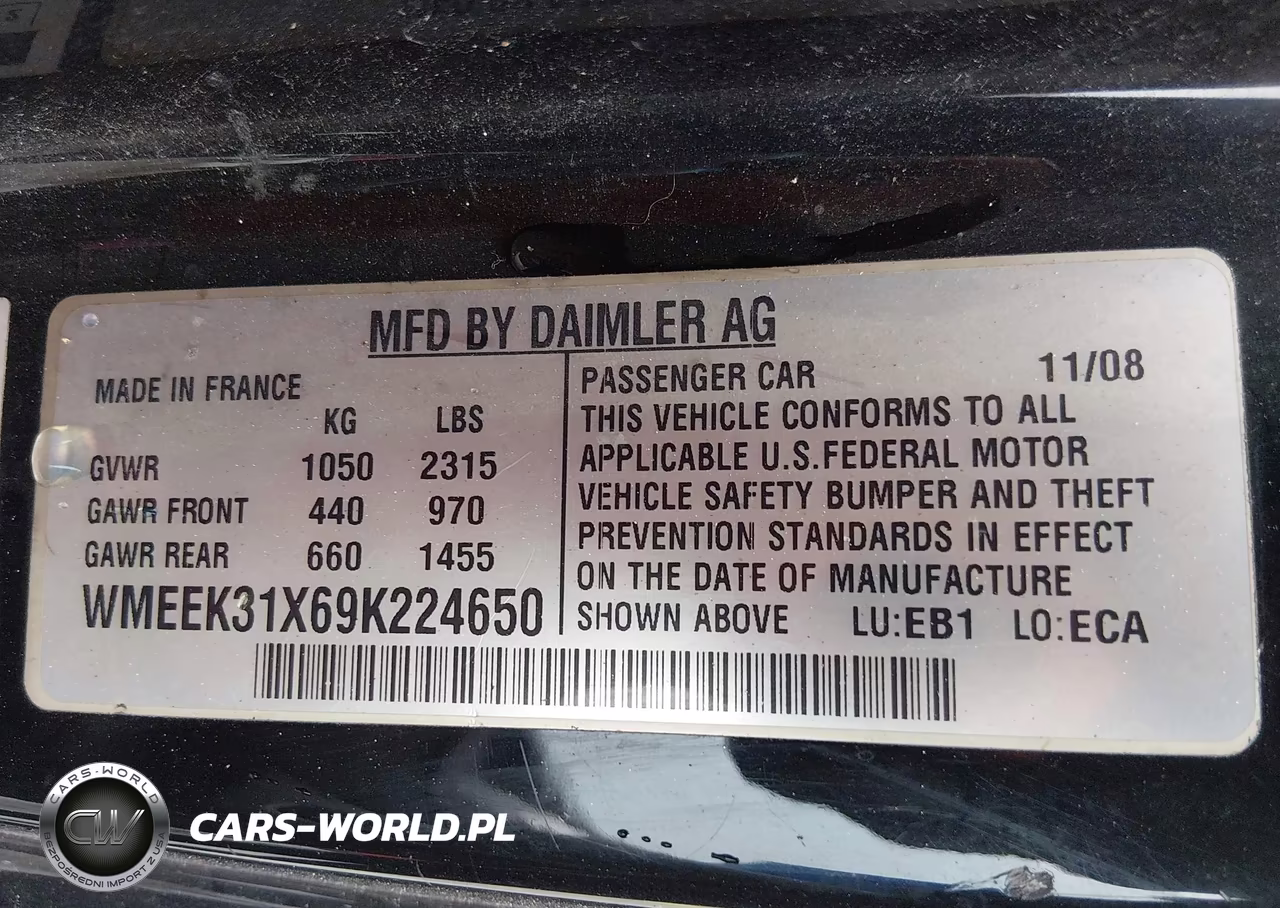 2009 Smart Fortwo Brabus-Passion VIN:WMEEK31X69K224650 - 9