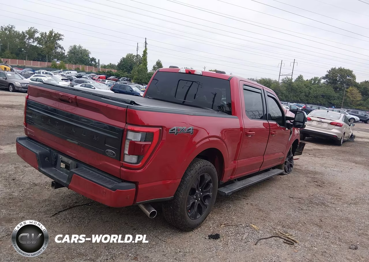 2022 Ford F-150 Platinum VIN:1FTFW1ED5NFC16747 - 4
