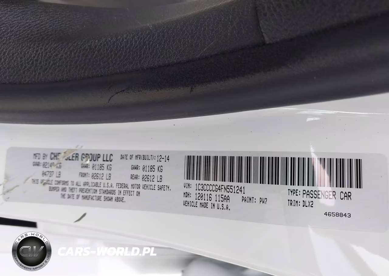 2015 Chrysler 200 C VIN:1C3CCCCG4FN551241 - 9