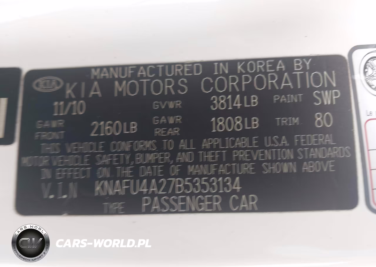 2011 Kia Forte Ex VIN:KNAFU4A27B5353134 - 9