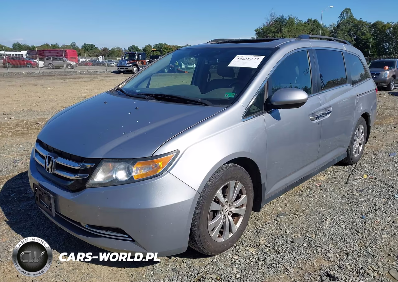2016 Honda Odyssey Ex-L VIN:5FNRL5H66GB165972 - 2