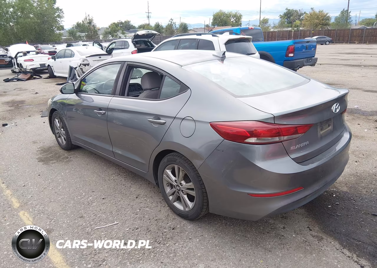 2017 Hyundai Elantra Se VIN:KMHD84LF2HU222945 - 3