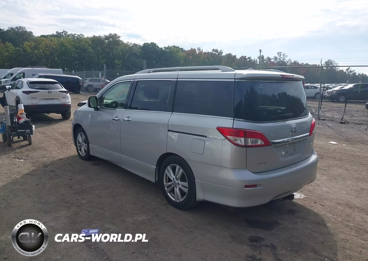 2015 Nissan Quest Sl VIN:JN8AE2KP1F9126534 - 3