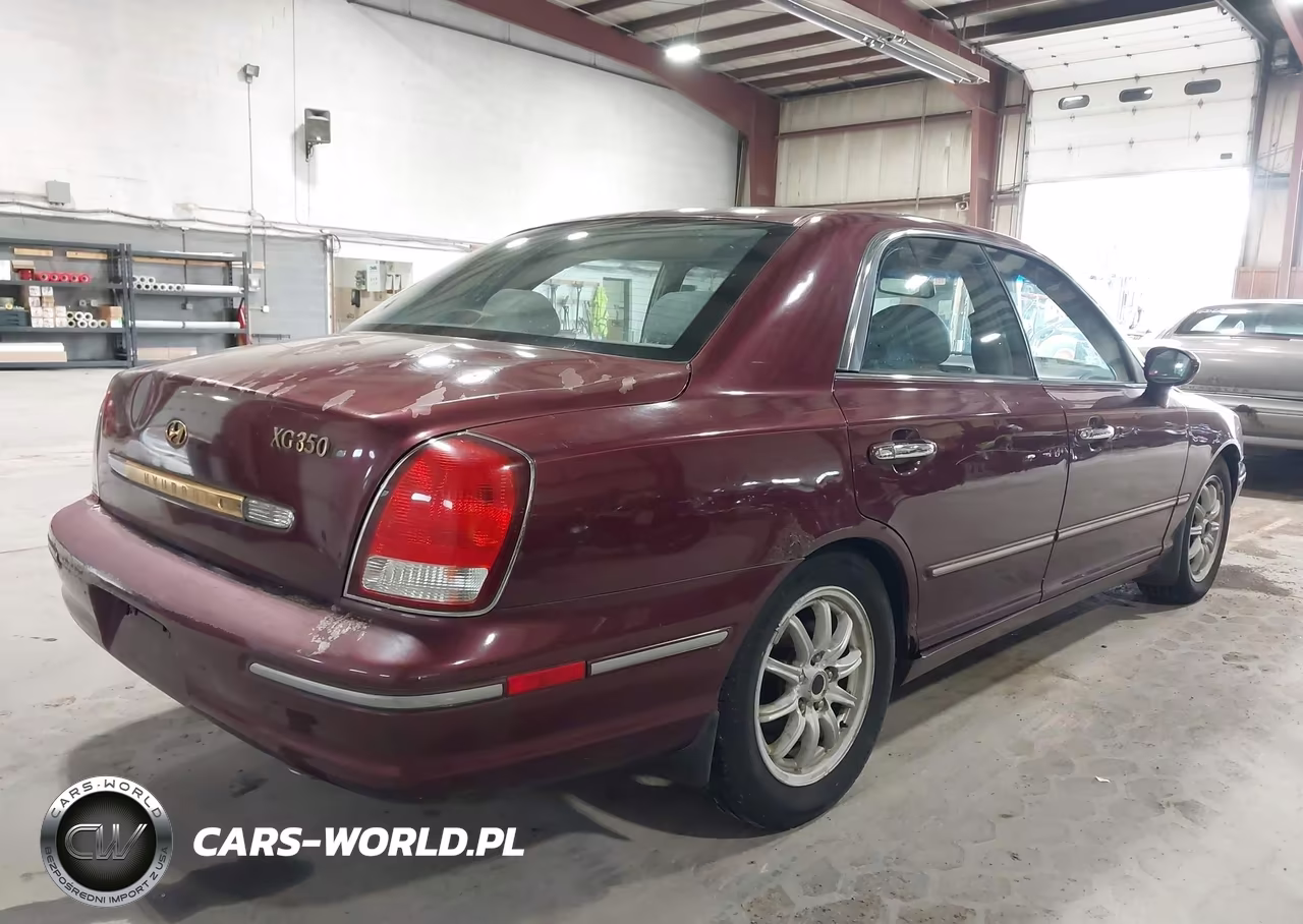 2002 Hyundai Xg350 L VIN:KMHFU45E42A172504 - 4