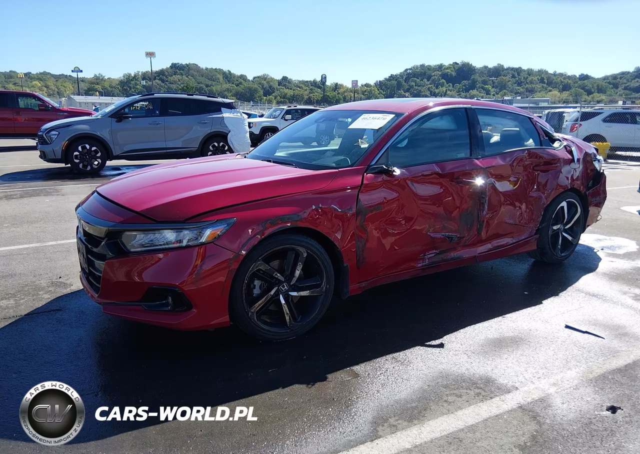 2021 Honda Accord Sport 2.0T VIN:1HGCV2F33MA006209 - 2