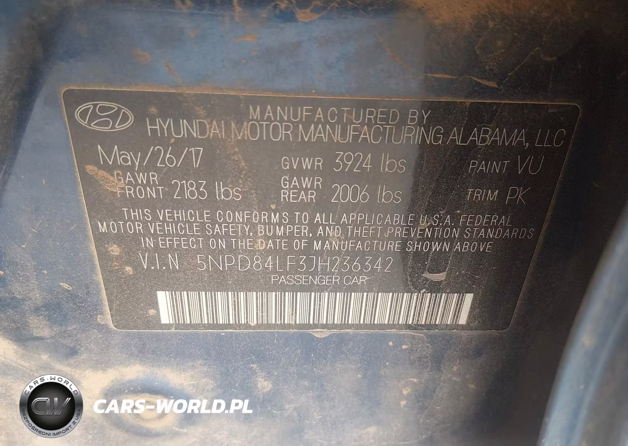 2018 Hyundai Elantra Sel VIN:5NPD84LF3JH236342 - 9