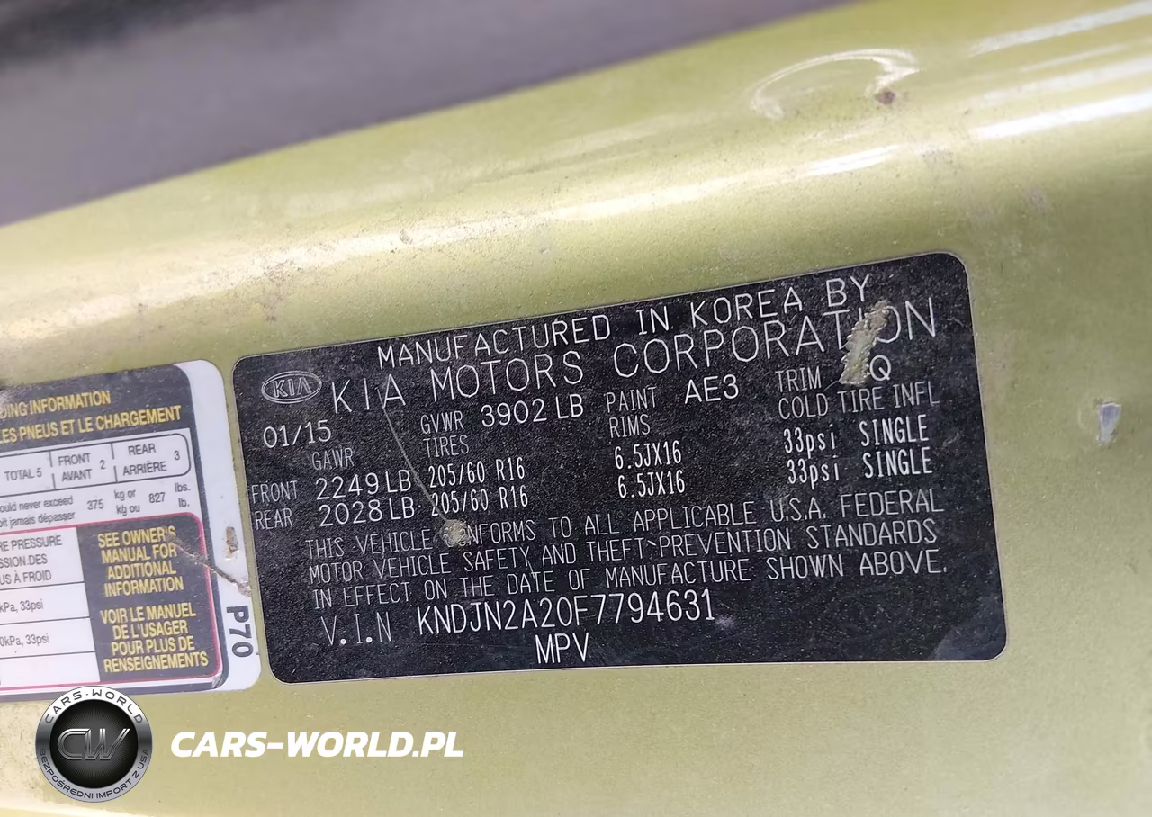 2015 Kia Soul VIN:KNDJN2A20F7794631 - 9