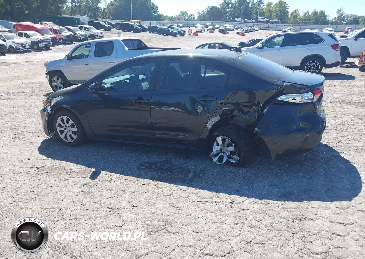 2020 Toyota Corolla Le VIN:5YFEPRAE6LP009165 - 3