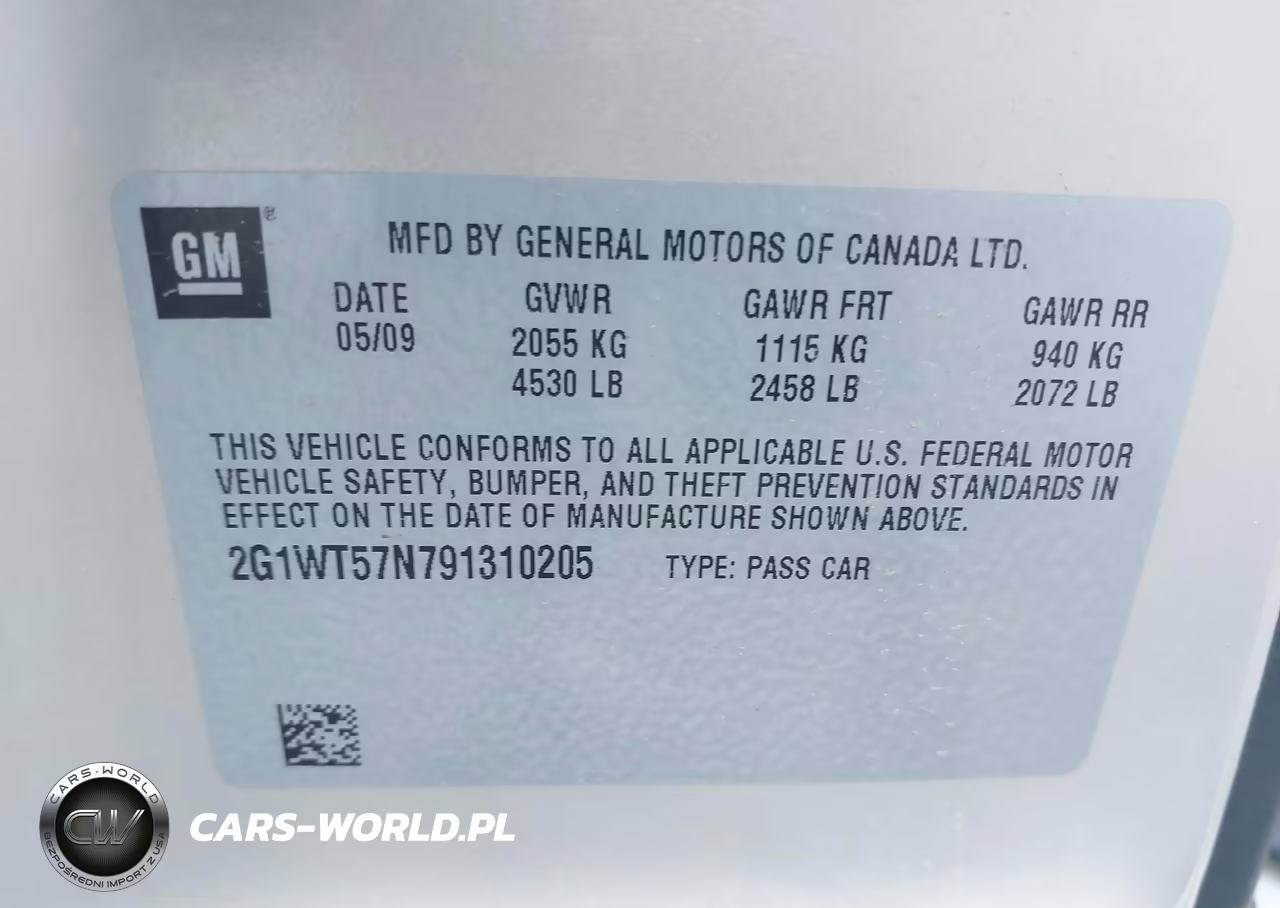 2009 Chevrolet Impala Lt VIN:2G1WT57N791310205 - 9